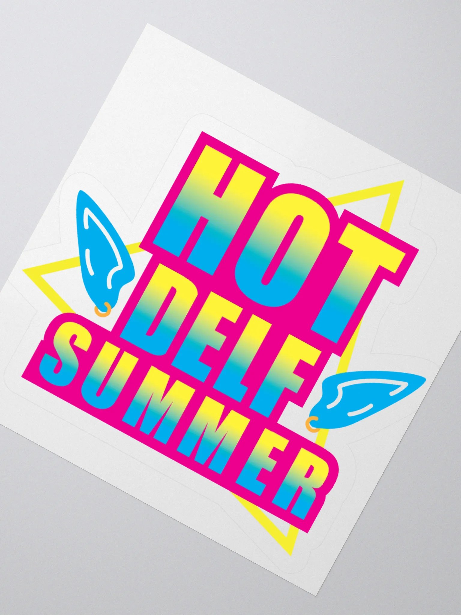 Hot DELF Summer Sticker product image (2)