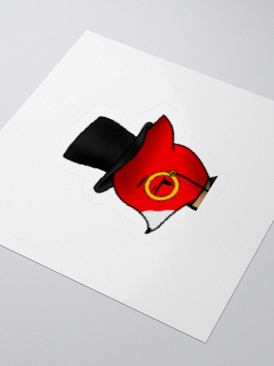 Dapper Red Character Sticker product image (7)