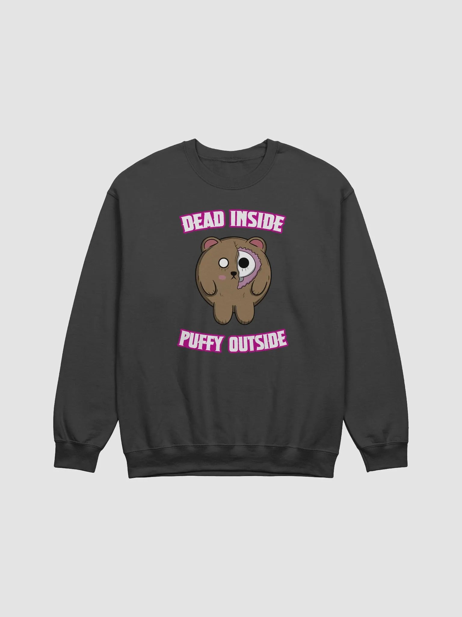 Dead Inside, Puffy Outside - Bear Sweatshirt product image (10)