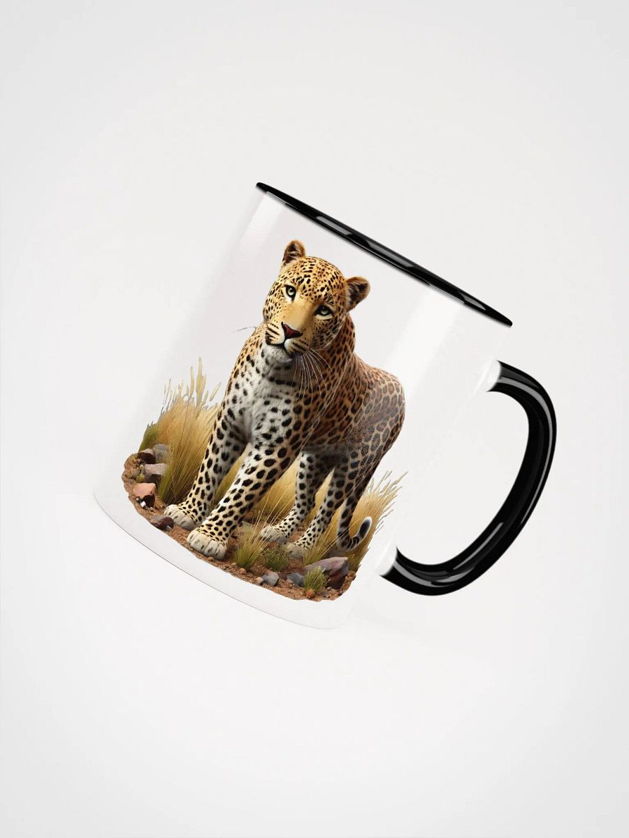Leopard Gaze Ceramic Mug. product image (2)