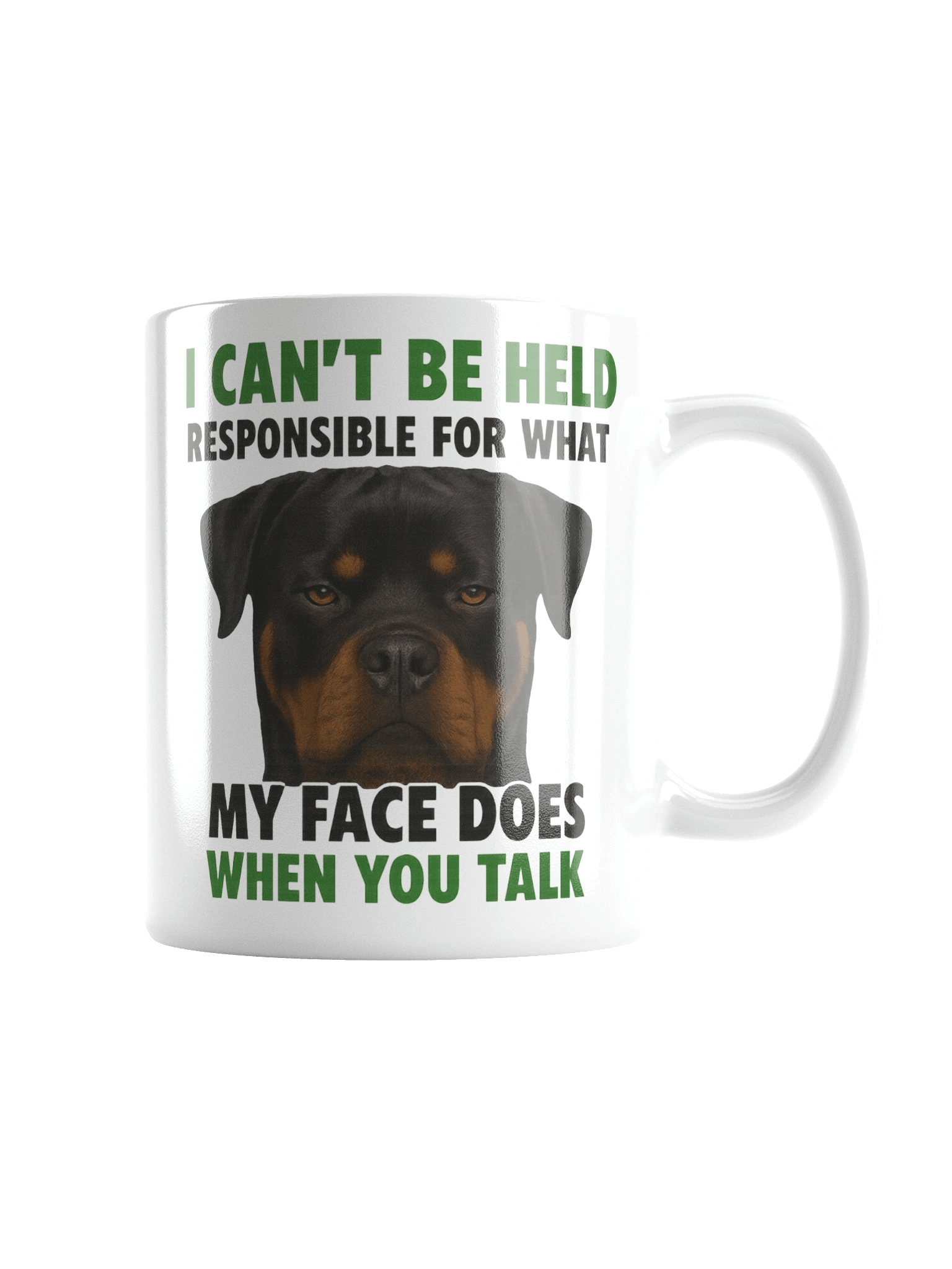 Rottweiler Face Expression Mug product image (6)