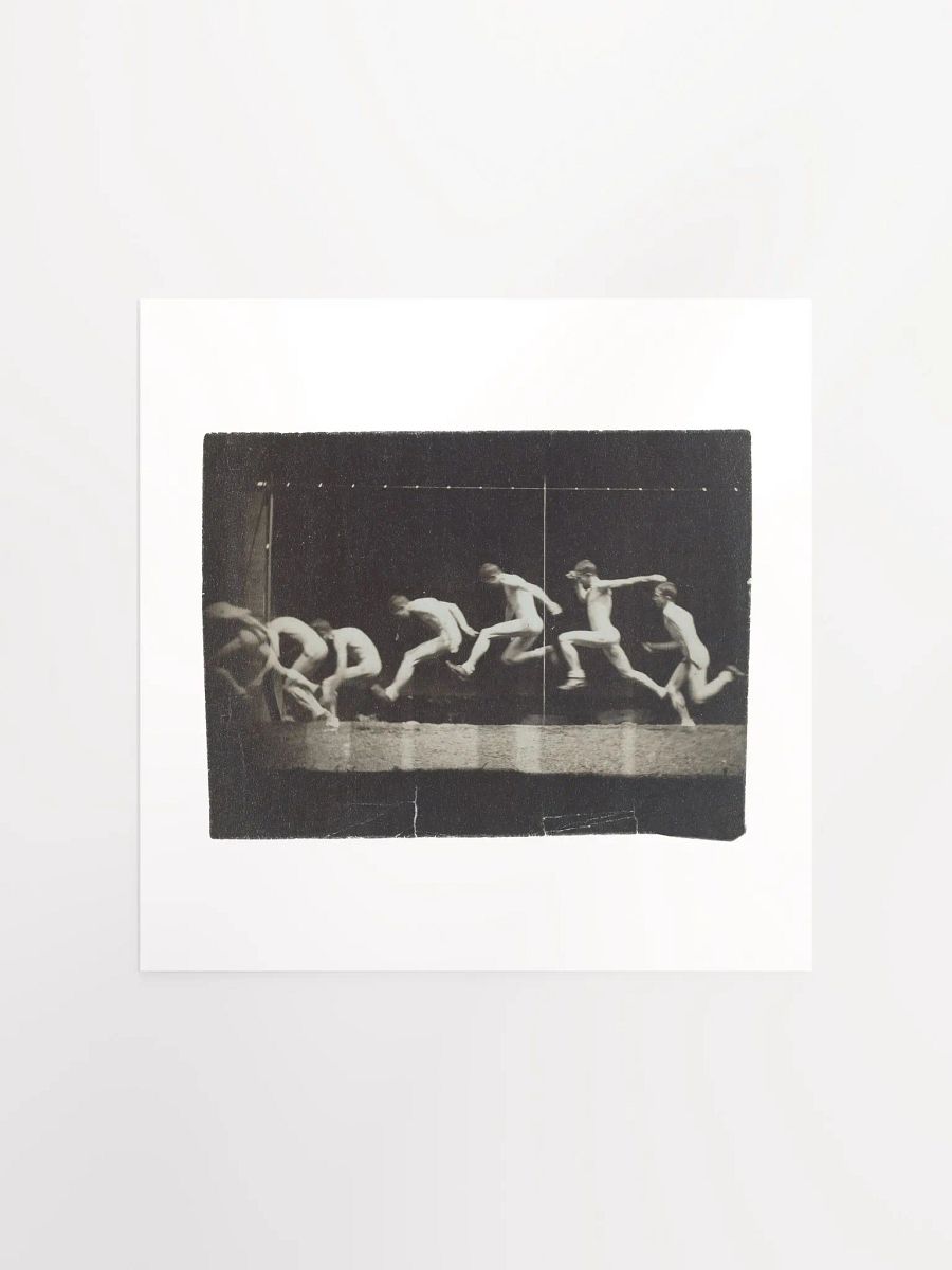 Marey Wheel Photograph Of Unknown #2 by Thomas Eakins - Print product image (2)