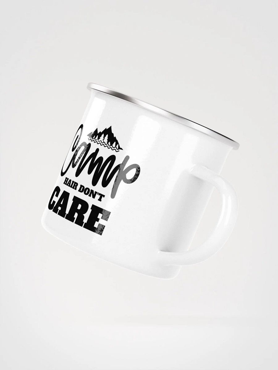 Camp Hair Don't Care Enamel Mug product image (3)