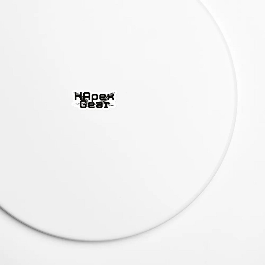 Die-Cut Magnets - Black HApex Gear Black Logo product image (5)