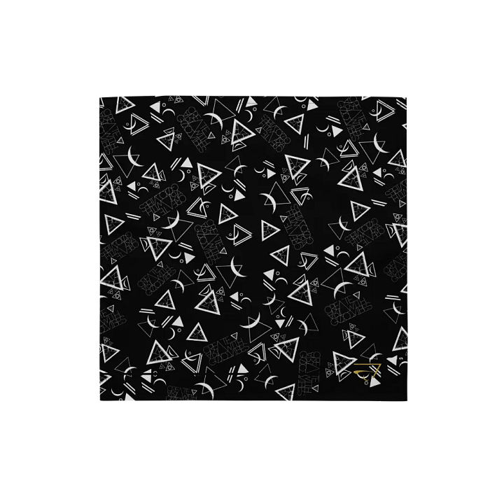 Luphoric Patterned Bandana Black product image (2)