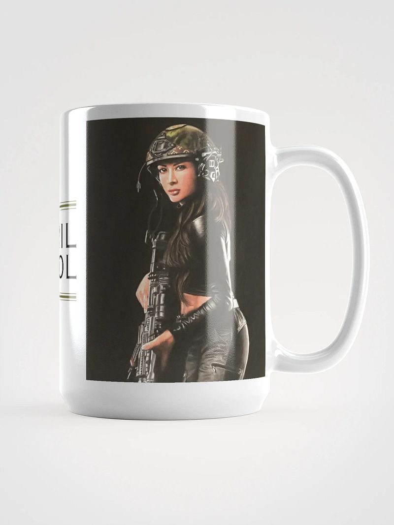 Shadow Hunter - April Nicol Pastel Portrait Mug (15 oz)