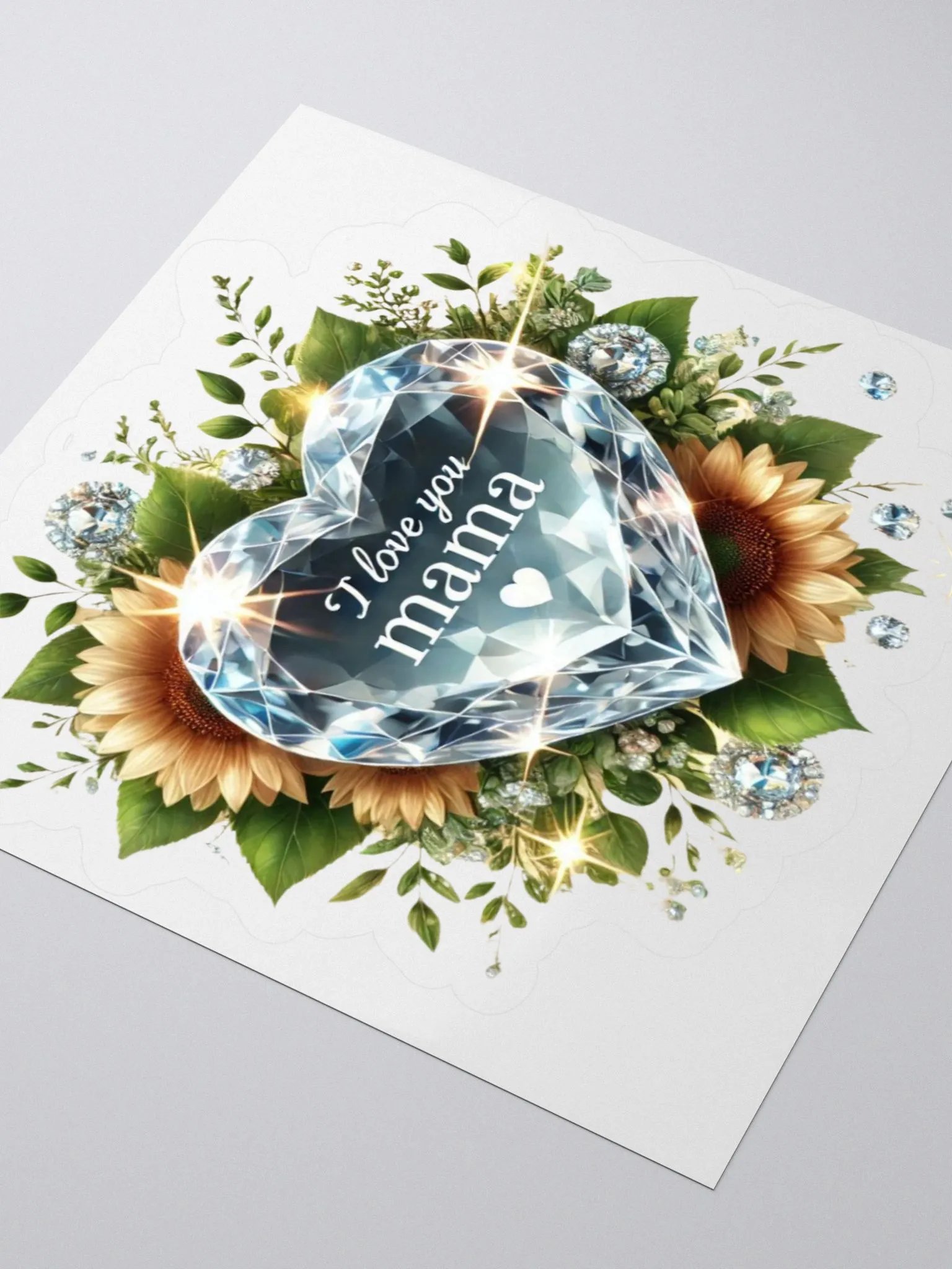 Crystal Heart Mama Sticker Set product image (9)