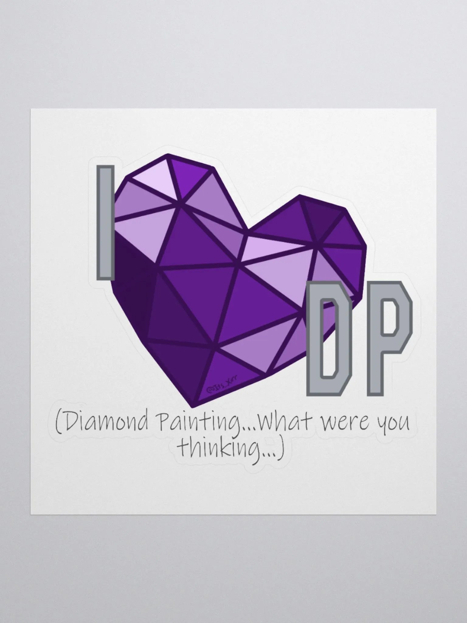 I <3 D.P. Sticker product image (3)