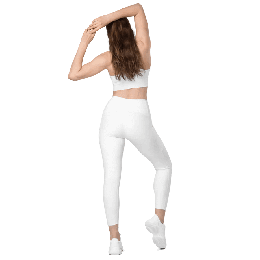 White Serenity Leggings product image (8)