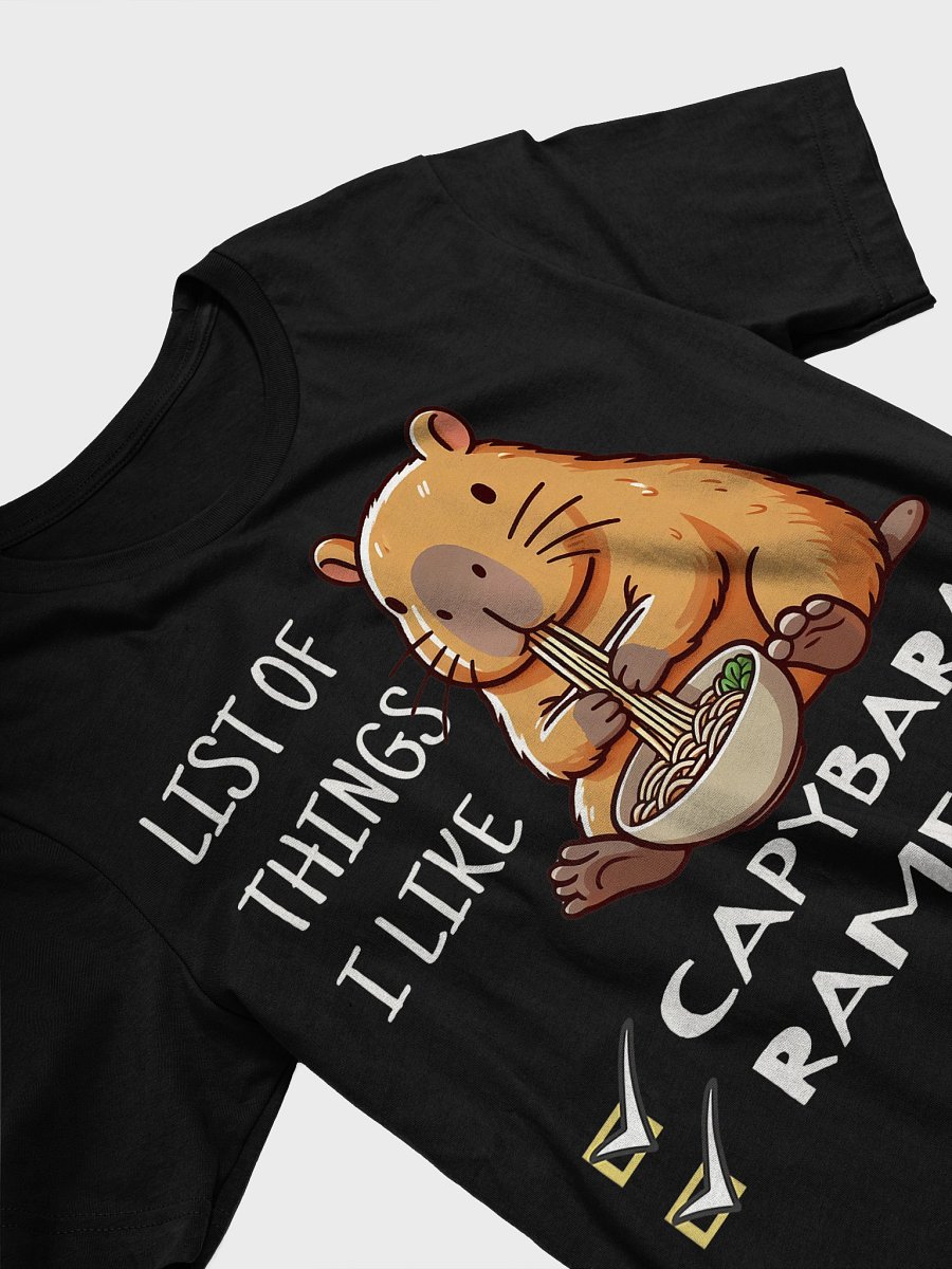 Capybara Ramen Lover T-Shirt product image (2)