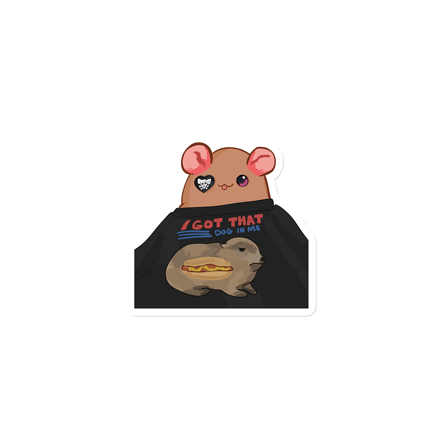 Potato Rat Dog in Me Magnet product image (1)