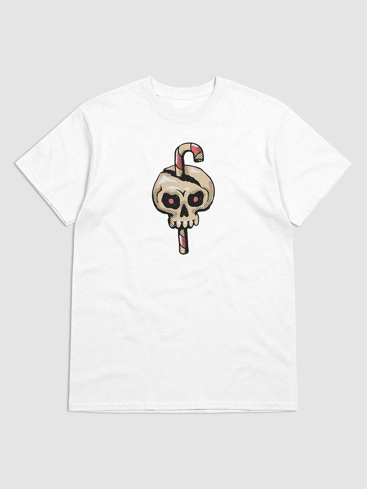 Candy Cane Skull Heavyweight T-shirt product image (13)