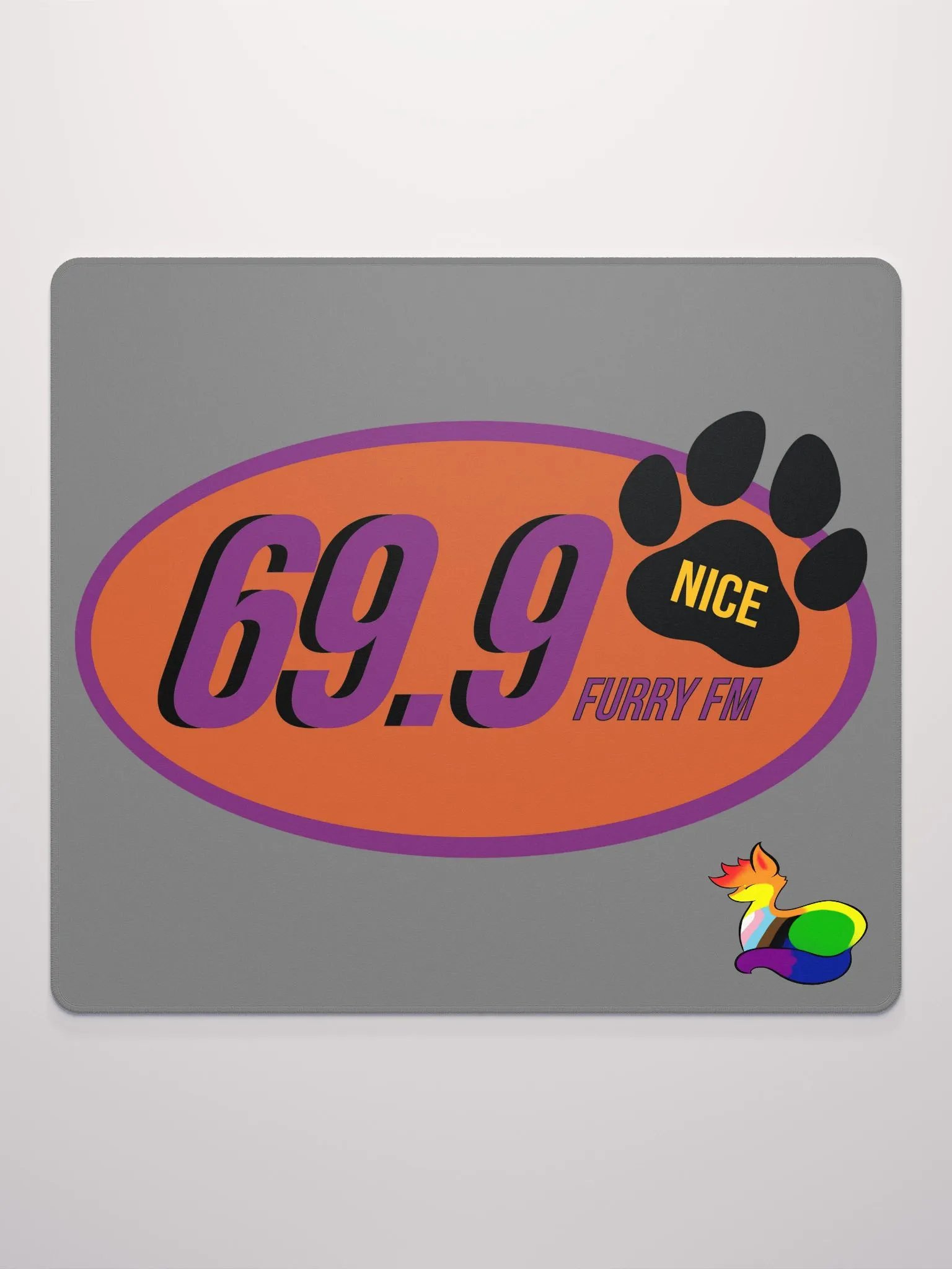 "69.9 Furry FM" Mousepad product image (2)