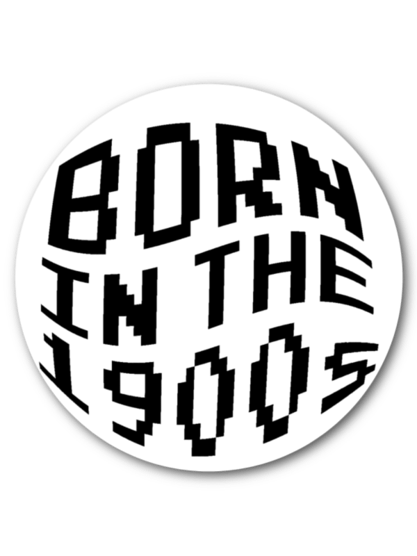 ✿ [retro collection] ✿ born in the 1900s sticker product image (1)