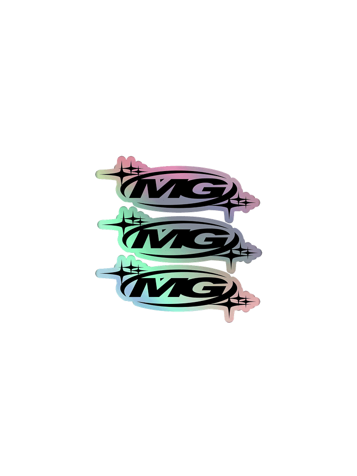 Knight Star Holographic Sticker product image (3)
