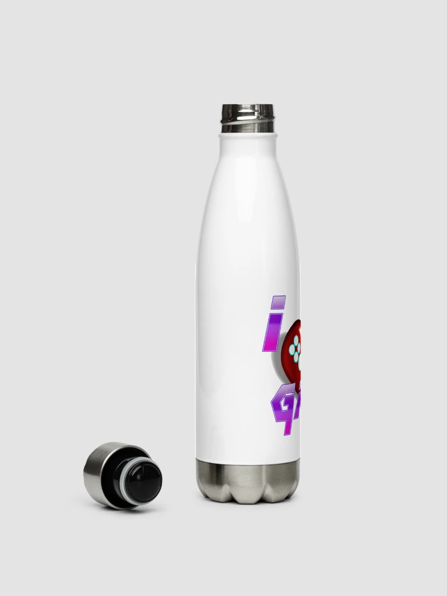 i Heart Gaming Stainless steel water bottle product image (4)