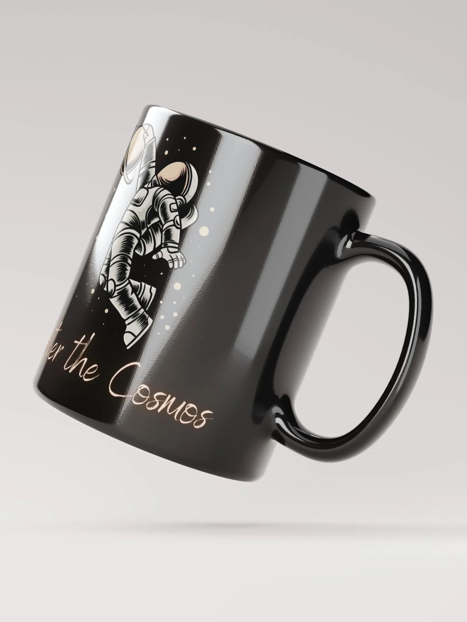 B&W Space Mug - DearDezi Cosmos 1st Edition product image (5)
