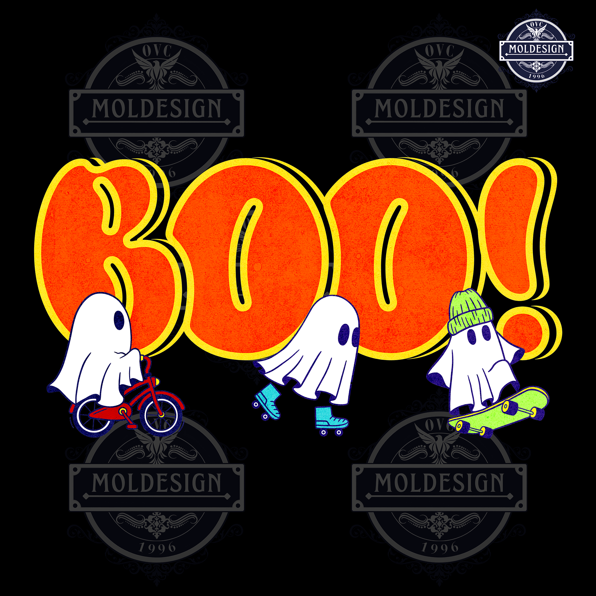 "BOO!" / BLACK MUG product image (4)