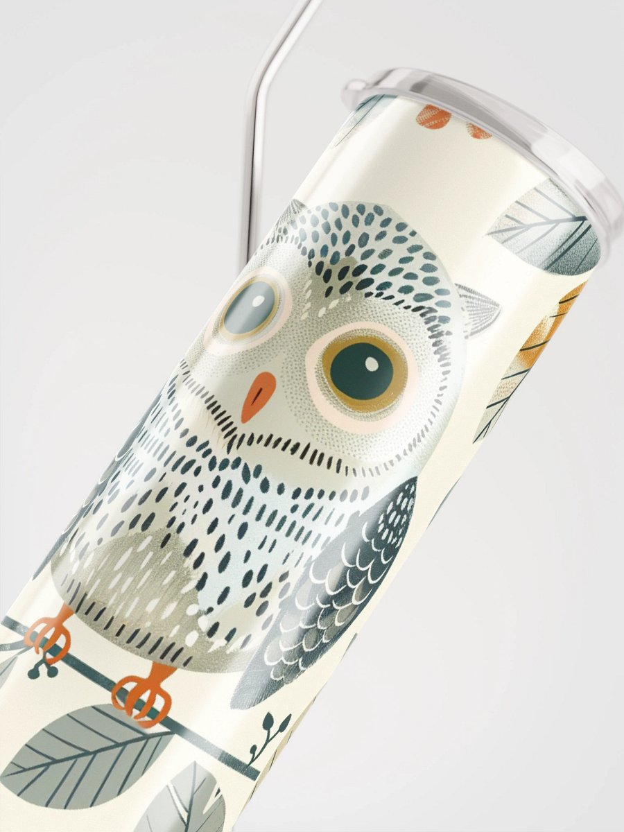 Autumn Owl Stainless Steel Tumbler product image (4)