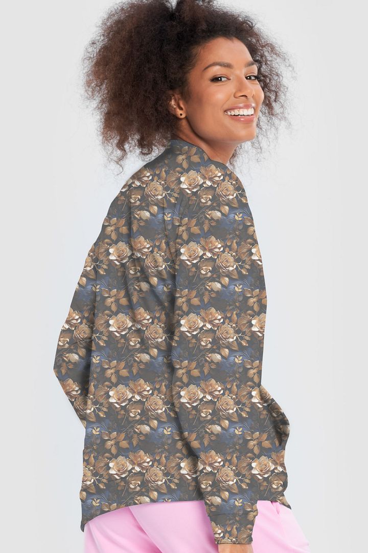 Funny Mom Floral All Over Print Jacket product image (2)
