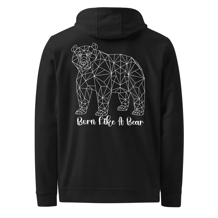 Adidas Hoodie, Born Like A Bear, Gen Z Fashion, Unisex Fleece Sweatshirt, Trendy Athletic Wear, Long Sleeve Pullover product image (1)