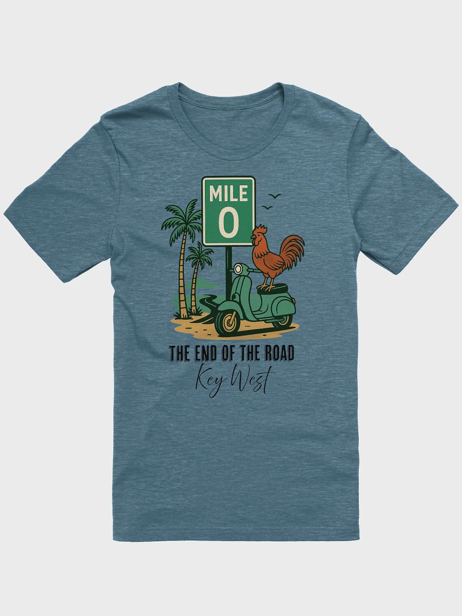 Mile Marker 0 - End of the Road Key West FLA Ultra-Soft Tee product image (1)