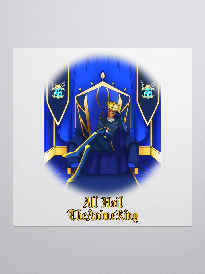 All Hail TheAnimeKing Sticker product image (4)