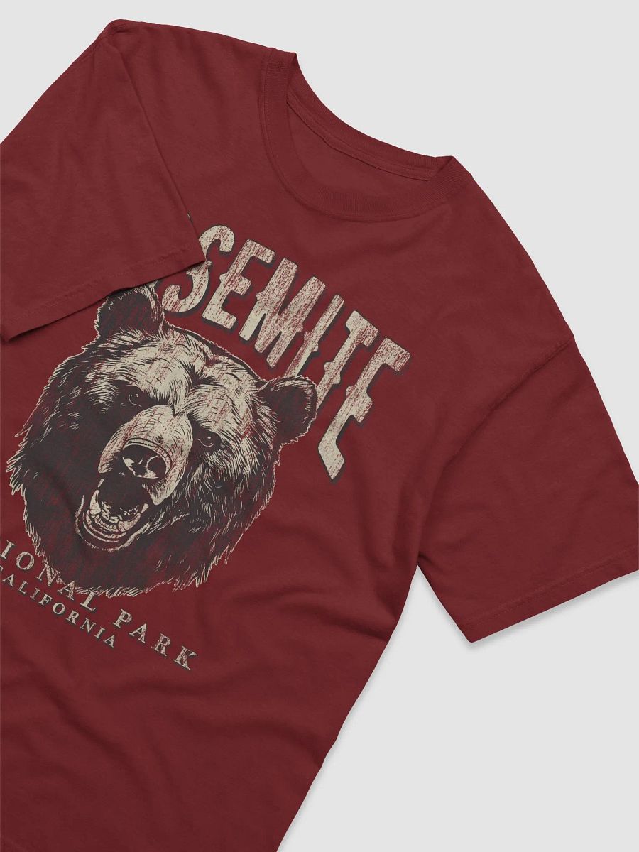 Yosemite National Park, California Tee | Vintage-Style Grunge Western Shirt with a Bear's Head product image (13)