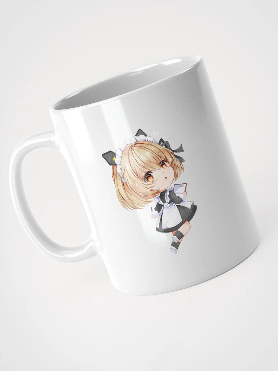 White Glossy Mug - Mia Maid (Tower of Fantasy) product image (3)