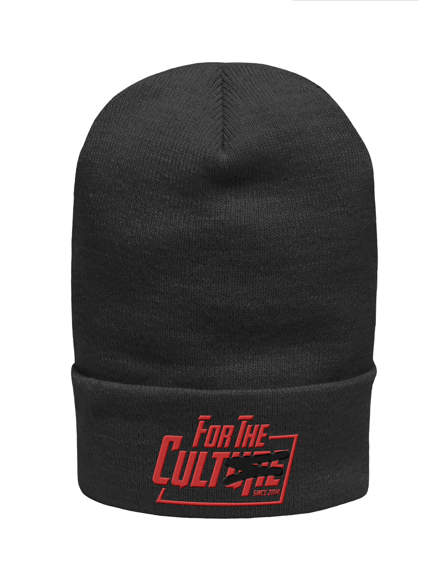 For the Culture Red Beanie product image (2)