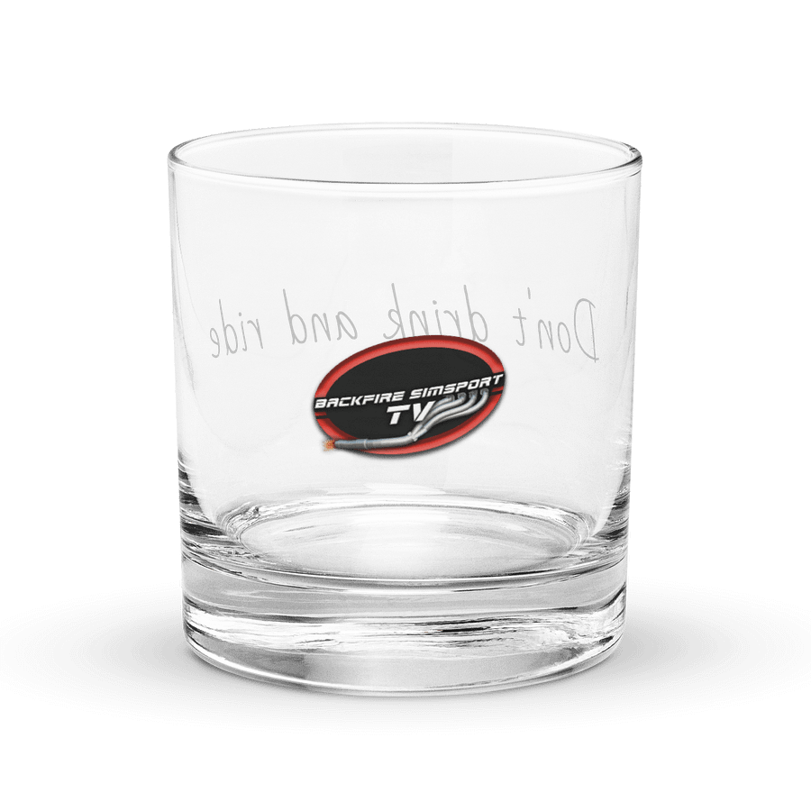 Don't drink and ride glass product image (2)