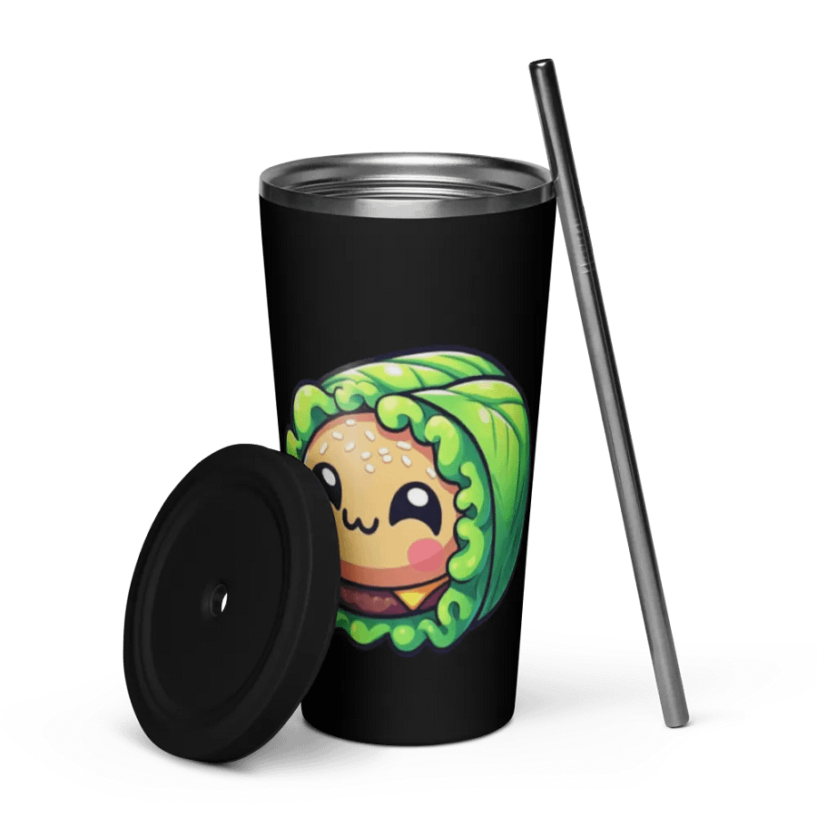 Whimsical Burger Buddy Insulated Tumbler product image (1)