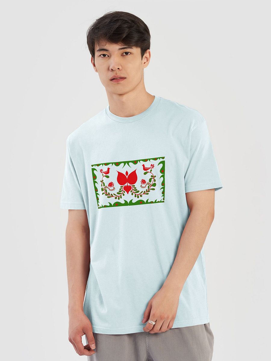 Hungarian Folk Art Red Flower T-Shirt product image (5)