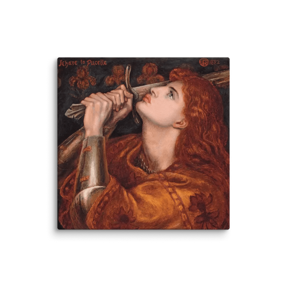 ''Joan of Arc'' by Dante Gabriel Rossetti (Canvas) product image (1)