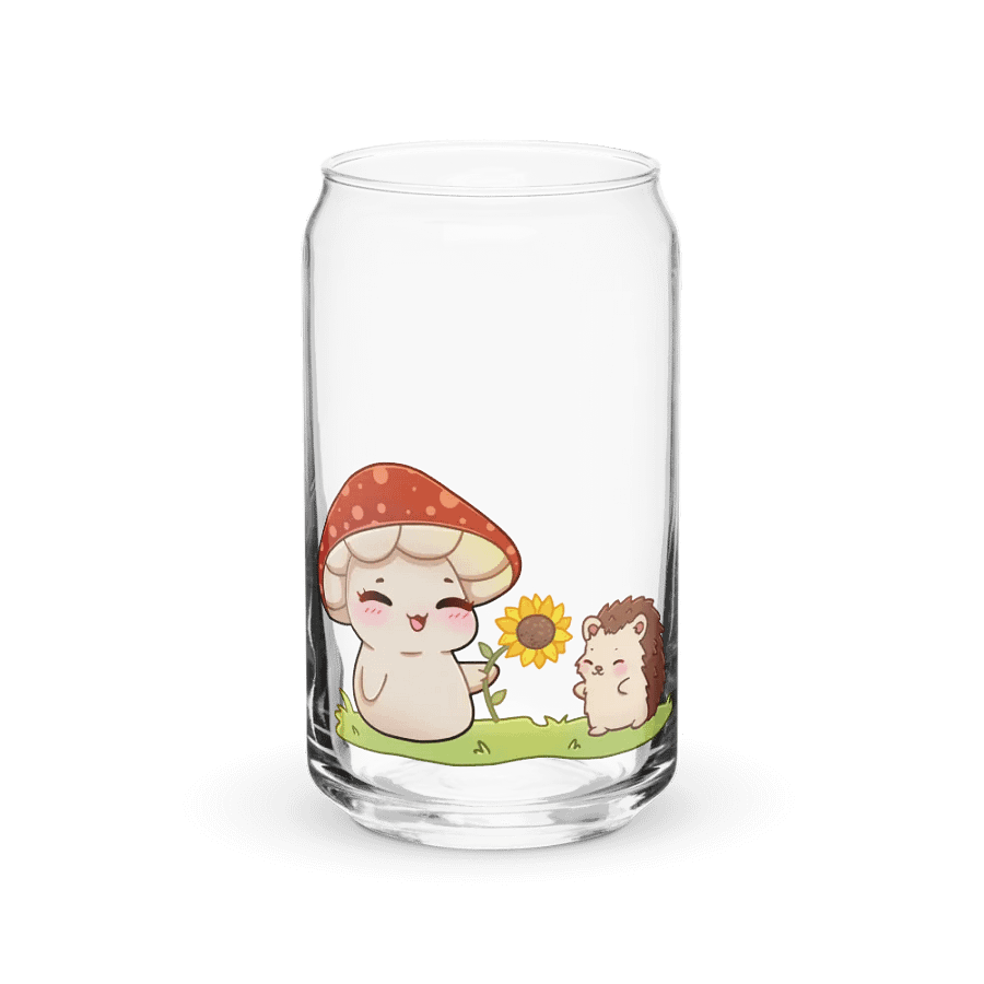 Mushie Hedgehog Can-Shaped Glass product image (1)