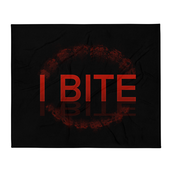 I Bite Blanket product image (1)