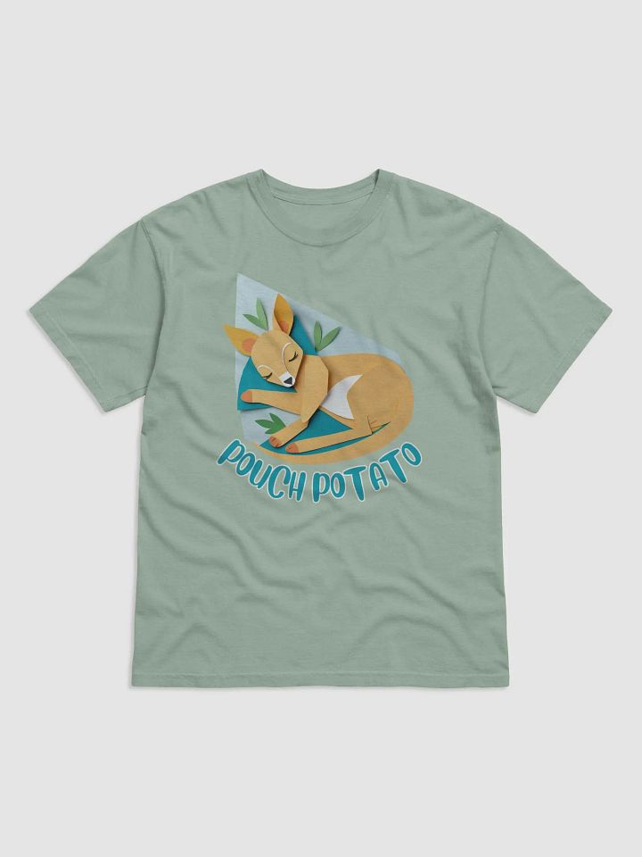 Pouch Potato Funny Cute Sleepy Kangaroo T-shirt product image (8)