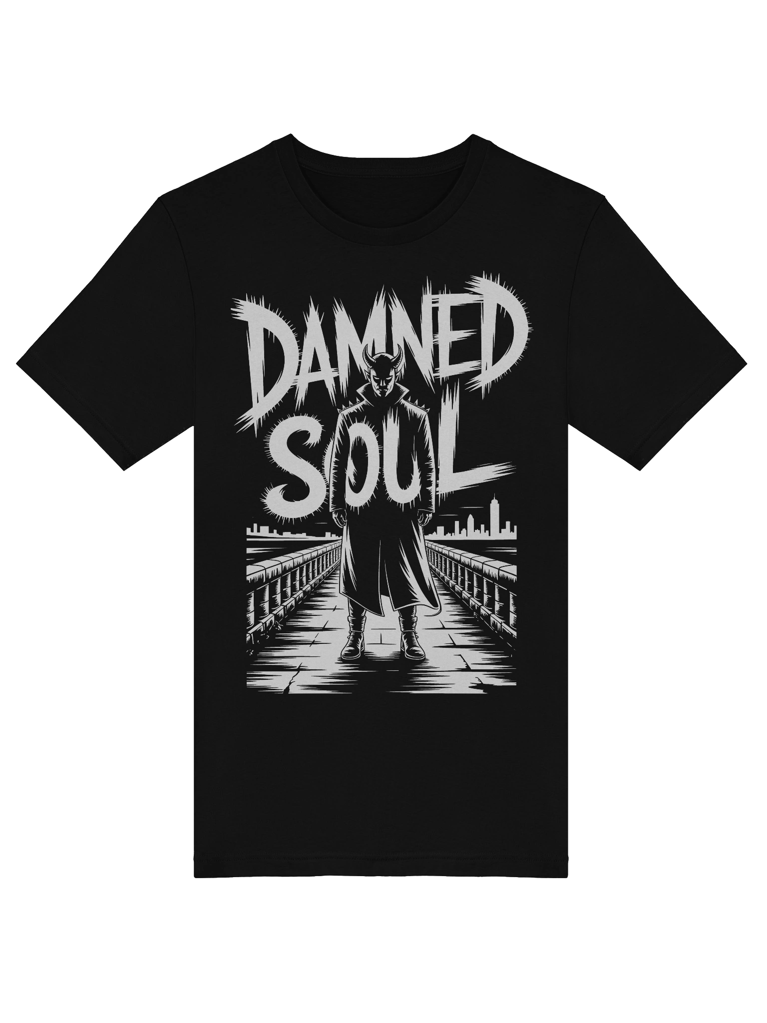 Damned Soul - Satan Goth Tee (01) product image (35)