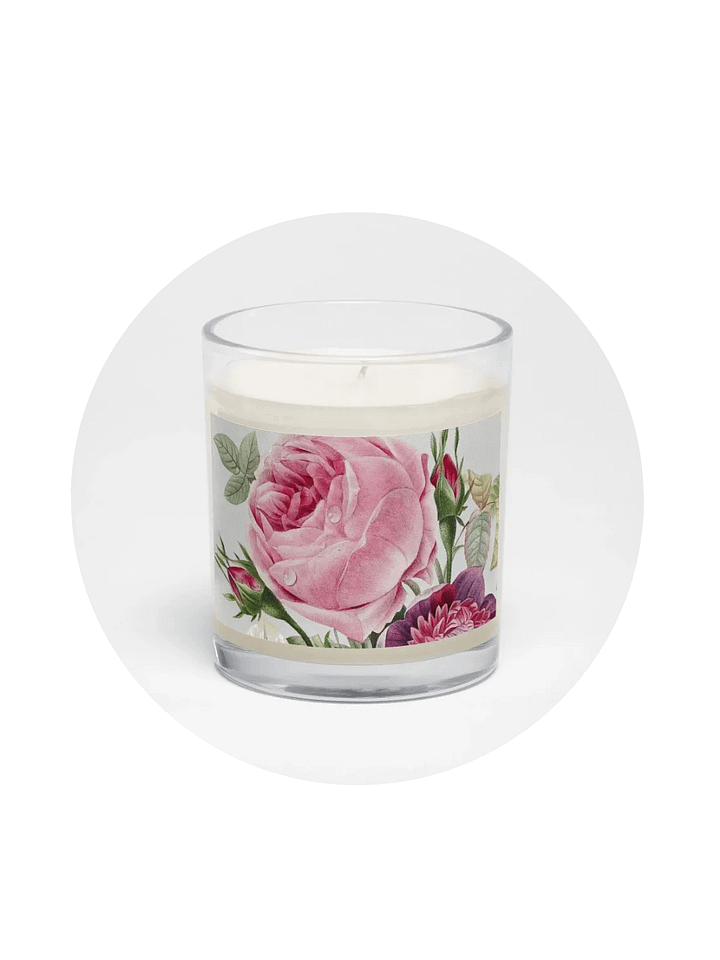 Cabbage Rose. Soy Wax Candle product image (1)