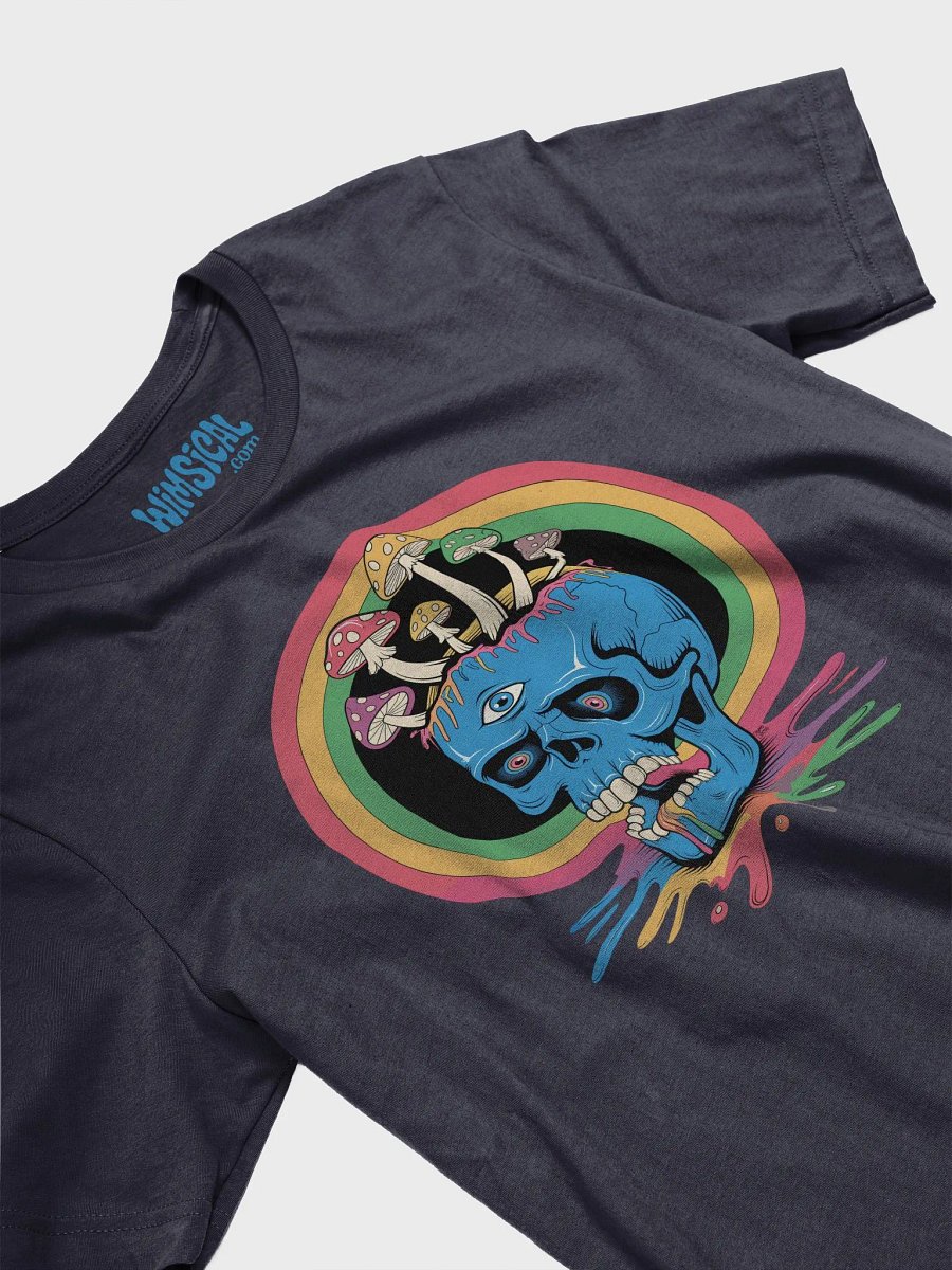 Mushroom Garden Skull T-Shirt product image (12)