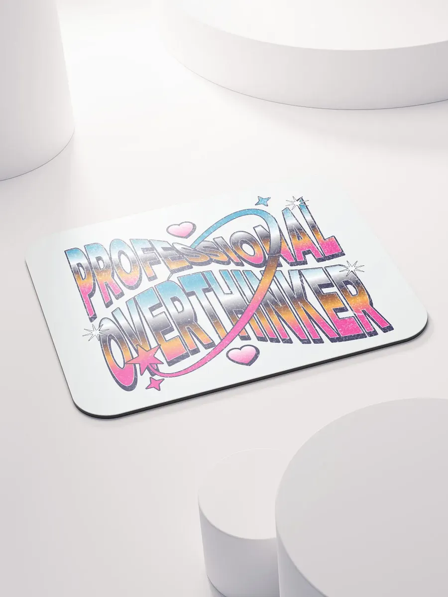 Professional Overthinker Orbiting Thoughts Mouse Pad product image (4)