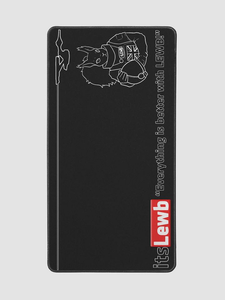 itsLEWB - DeskMat - Blackout product image (2)