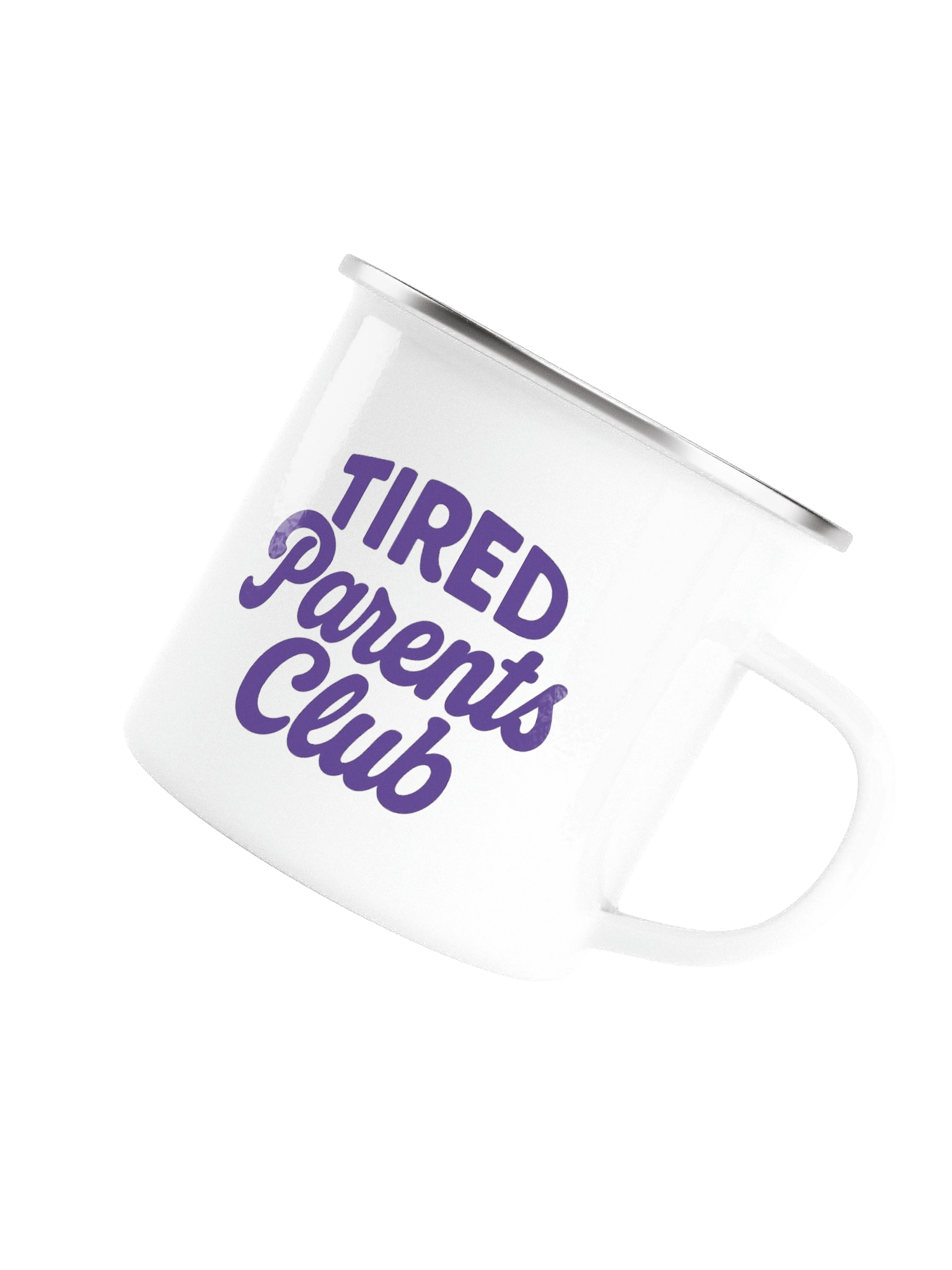 Tired Parents Club Enamel Mug product image (5)