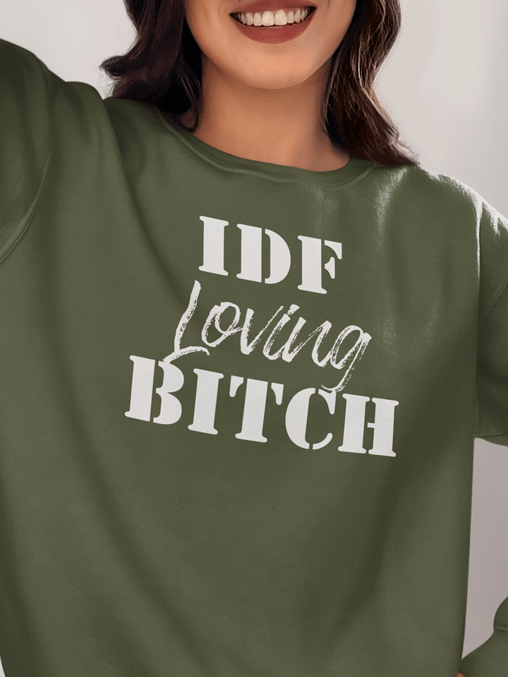 IDF Loving Bitch Crewneck Sweatshirt product image (1)
