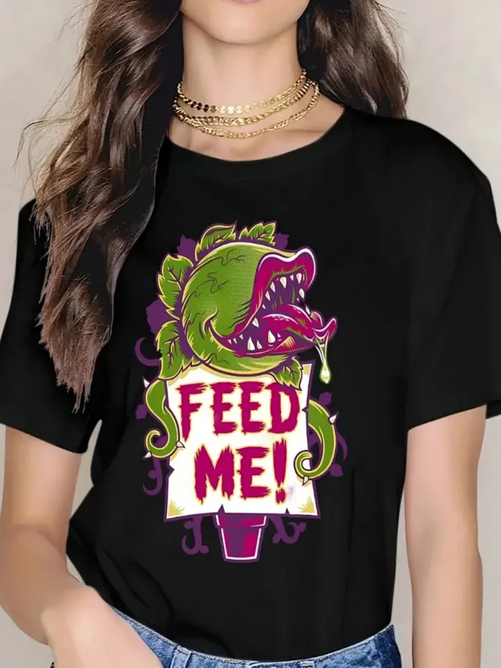 Feed Me! Carnivorous Plant Unisex T-Shirt product image (1)