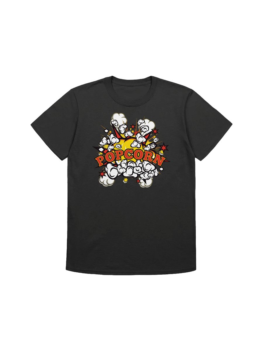 Food Lover-Popcorn Explosion - Comic Book Style Graphic T-Shirt product image (1)