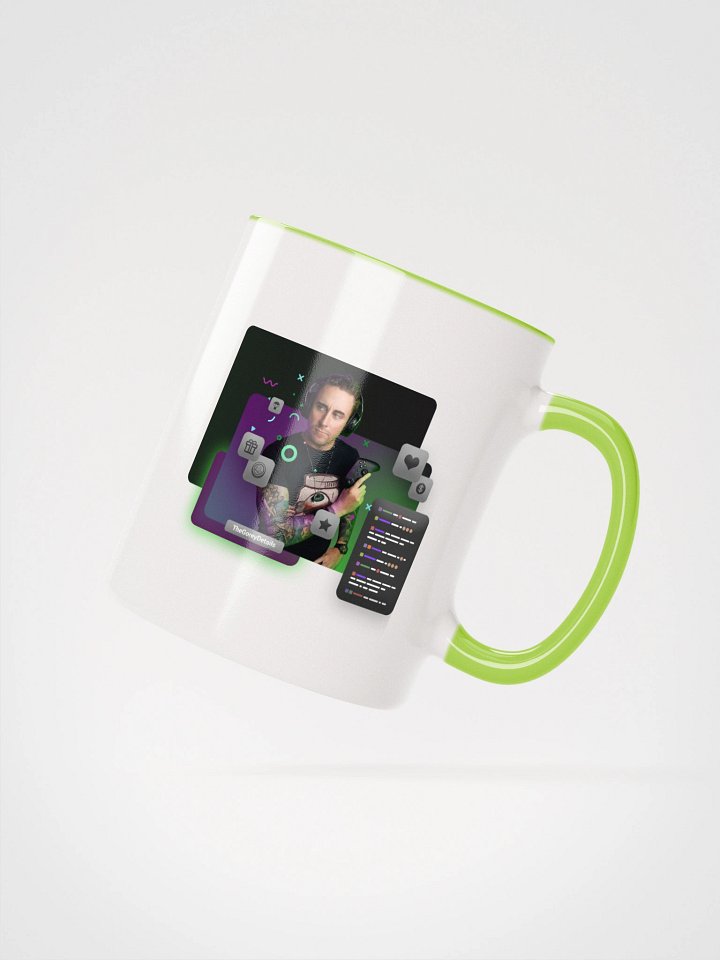 Chat Encouraged - Ceramic Mug with Color Inside product image (57)