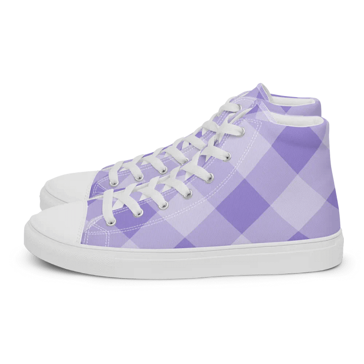 Men's Lavender Diamond High Tops product image (1)