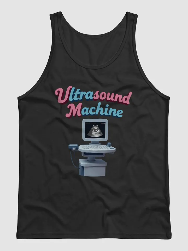 Stylish Ultrasound Machine Illustration Tank Top product image (3)