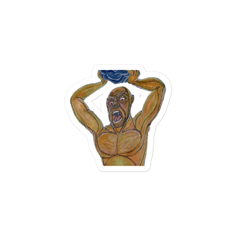 Rust Rock Smash Sticker product image (1)